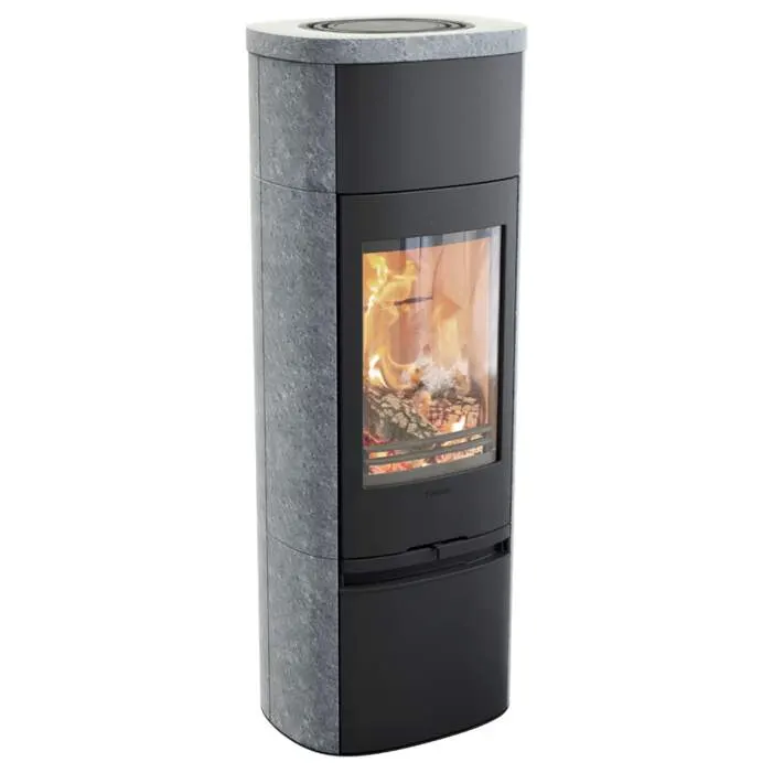 Contura 890T Style høy og smal klebersteinsovn — produktbilde fra Contura