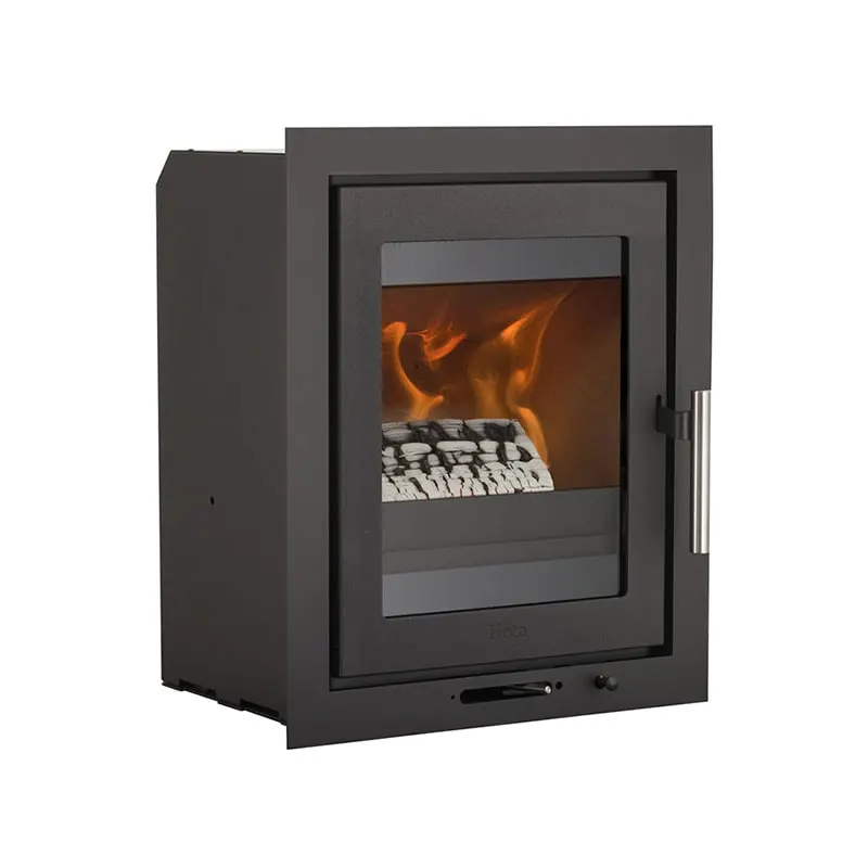 Heta Inspire 40 innsats, flat gulvmodell — produktbilde fra Heta