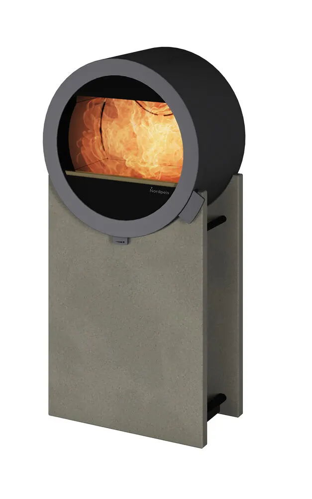 Nordpeis Me Concrete uten sideglass — produktbilde fra Nordpeis