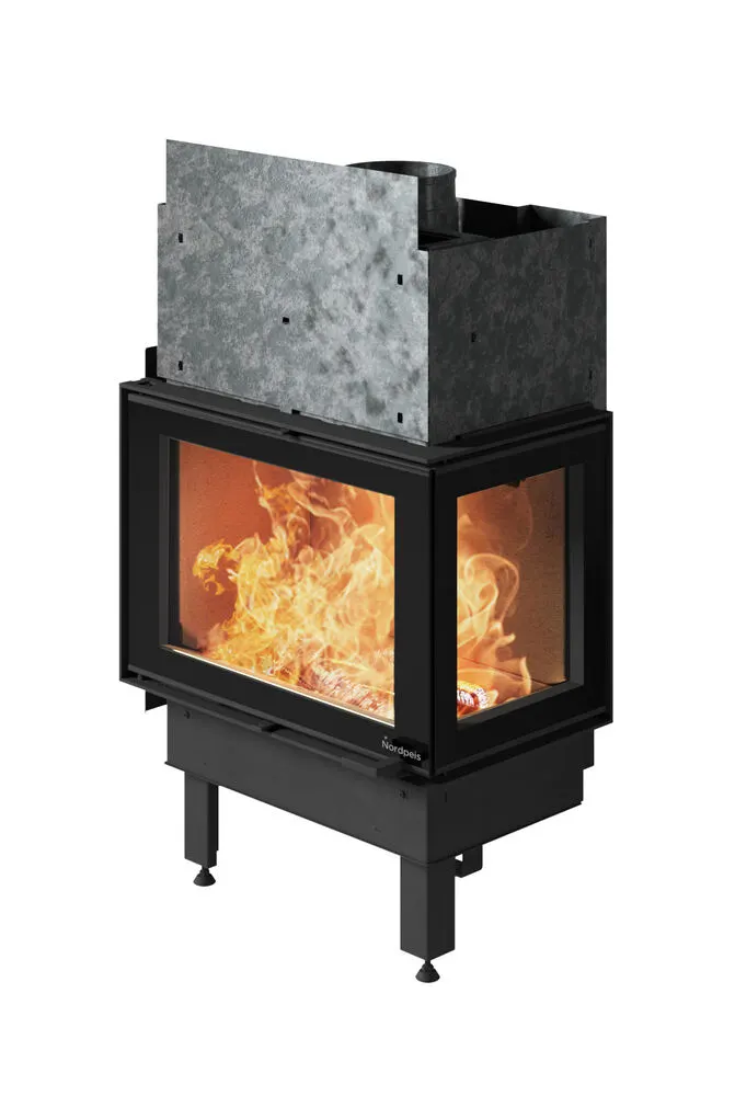 Nordpeis N-21A Exclusive med glass mot høyre — produktbilde fra Nordpeis