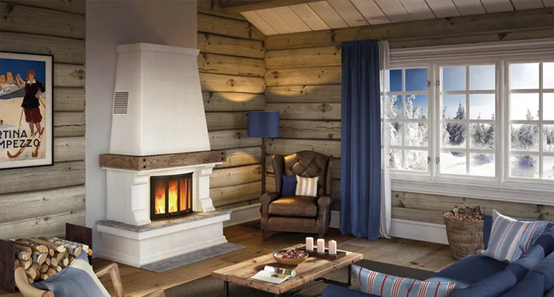 Finse Høy, en peis fra Nordpeis