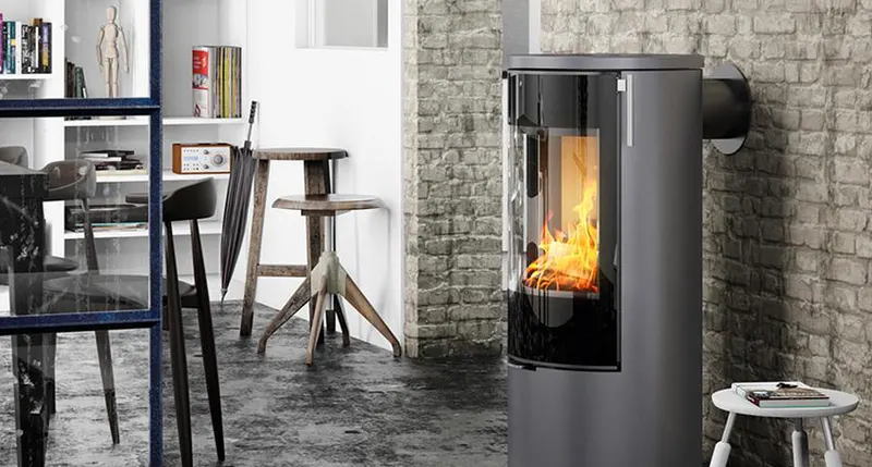 Viva L 100, en flott liten peisovn fra Rais