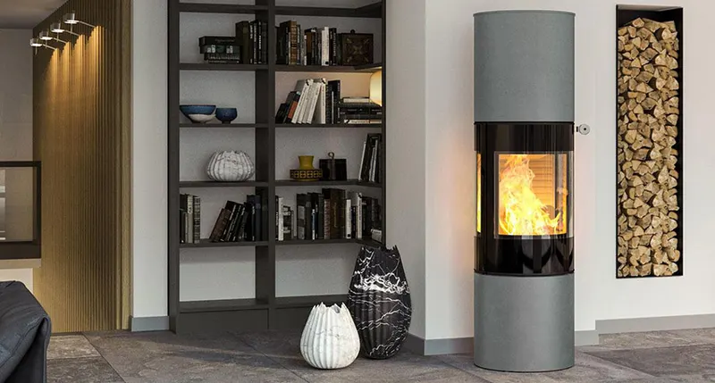 Viva L 160, en flott peisovn fra Rais